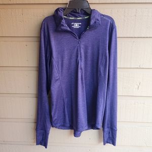 BROOKS Dryline purple quarter zip